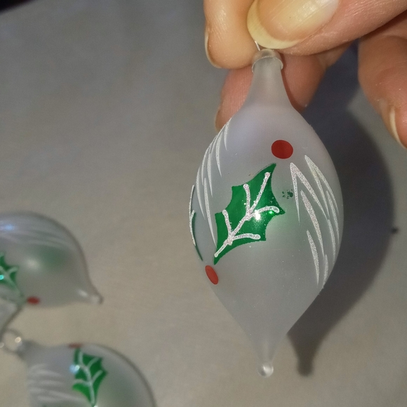 Frosted Mini Christmas Ornaments - Picture 3 of 3